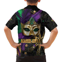 Let The Good Times Roll Mardi Gras Family Matching Puletasi and Hawaiian Shirt Special Version
