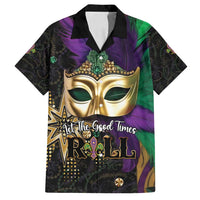 Let The Good Times Roll Mardi Gras Family Matching Puletasi and Hawaiian Shirt Special Version