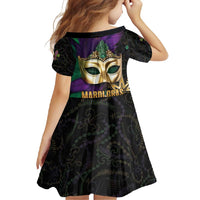 Let The Good Times Roll Mardi Gras Family Matching Short Sleeve Bodycon Dress and Hawaiian Shirt Special Version