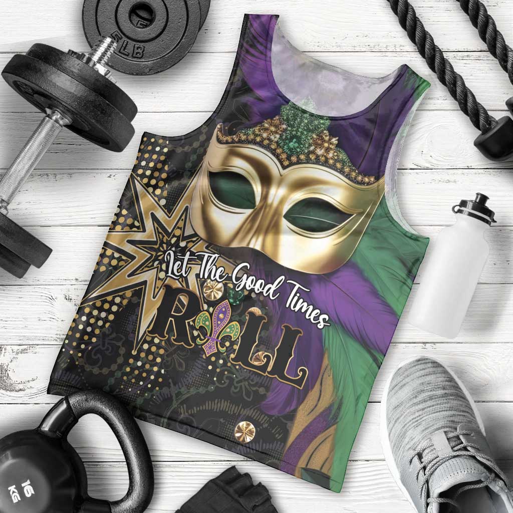 Let The Good Times Roll Mardi Gras Men Tank Top Special Version - Wonder Print Shop