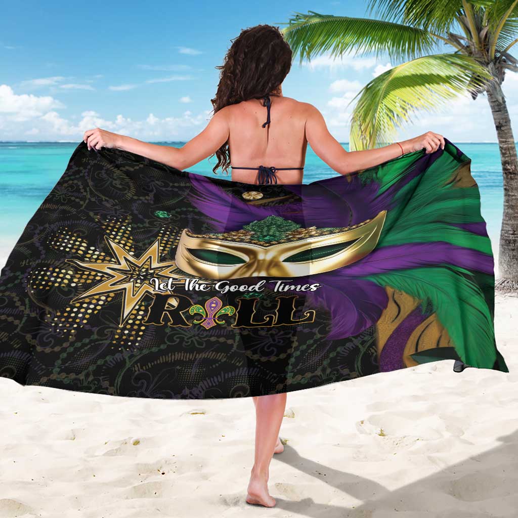 Let The Good Times Roll Mardi Gras Sarong Special Version - Wonder Print Shop