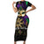Let The Good Times Roll Mardi Gras Short Sleeve Bodycon Dress Special Version - Wonder Print Shop
