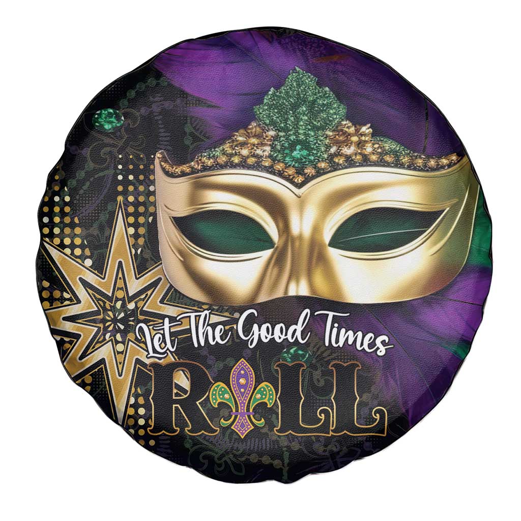 Let The Good Times Roll Mardi Gras Spare Tire Cover Special Version - Wonder Print Shop