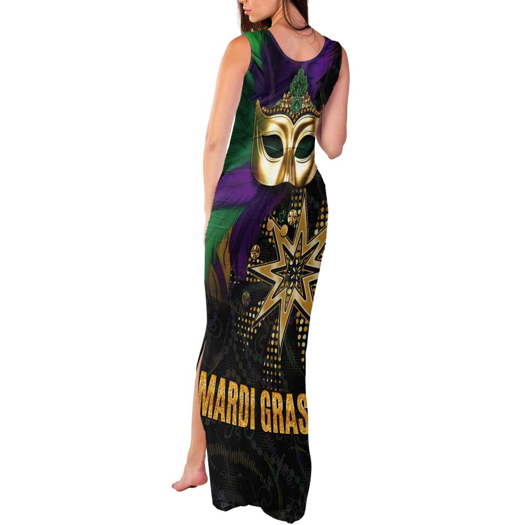 Let The Good Times Roll Mardi Gras Tank Maxi Dress Special Version - Wonder Print Shop