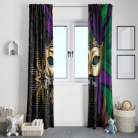Let The Good Times Roll Mardi Gras Window Curtain Special Version - Wonder Print Shop