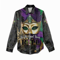 Let The Good Times Roll Mardi Gras Women Casual Shirt Special Version - Wonder Print Shop