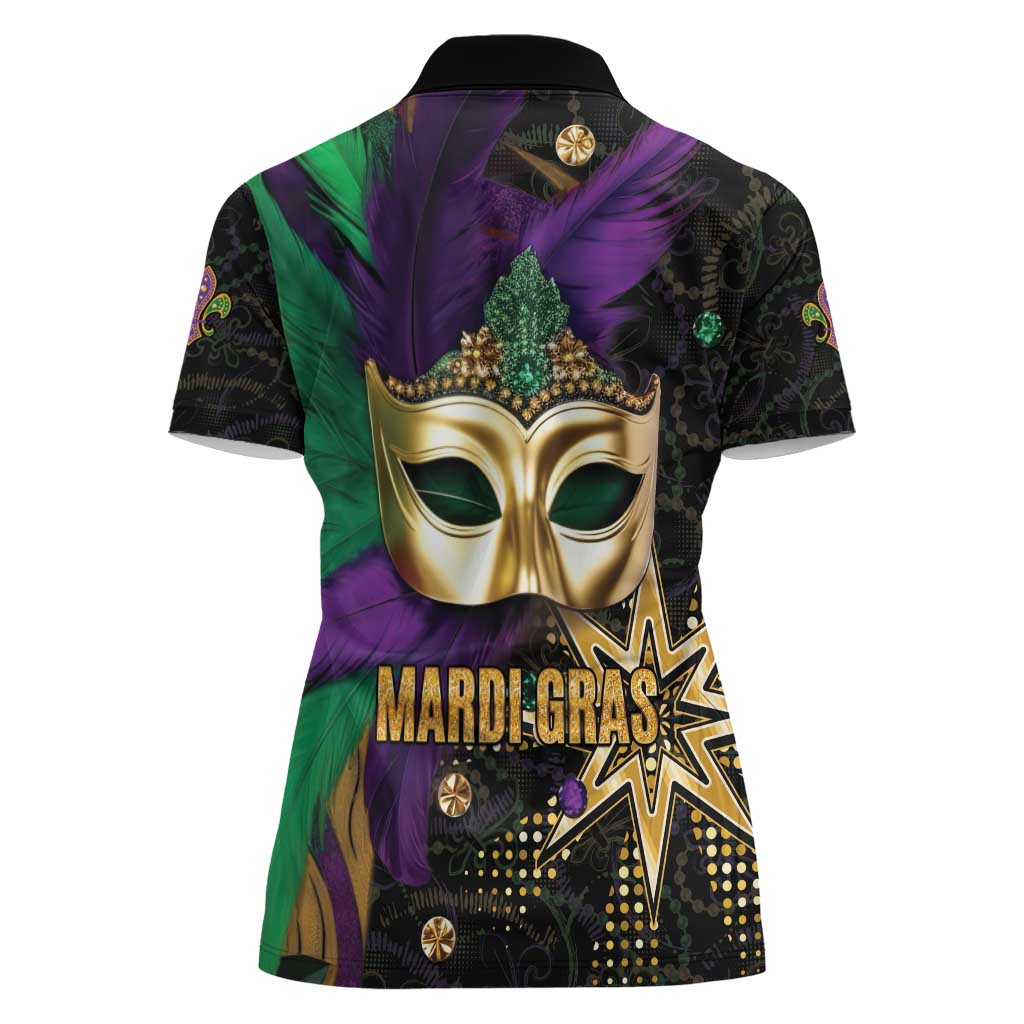 Let The Good Times Roll Mardi Gras Women Polo Shirt Special Version - Wonder Print Shop
