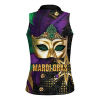 Let The Good Times Roll Mardi Gras Women Sleeveless Polo Shirt Special Version - Wonder Print Shop