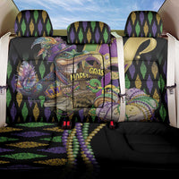 Mardi Gras Alligator Back Car Seat Cover Fleur De Lis Glitter Style