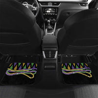 Mardi Gras Alligator Car Mats Fleur De Lis Glitter Style