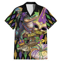 Mardi Gras Alligator Family Matching Mermaid Dress and Hawaiian Shirt Fleur De Lis Glitter Style