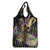 Mardi Gras Alligator Grocery Bag Fleur De Lis Glitter Style