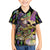Mardi Gras Alligator Kid Hawaiian Shirt Fleur De Lis Glitter Style