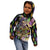 Mardi Gras Alligator Kid Hoodie Fleur De Lis Glitter Style