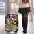 Mardi Gras Alligator Luggage Cover Fleur De Lis Glitter Style