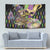 Mardi Gras Alligator Tapestry Fleur De Lis Glitter Style - Wonder Print Shop