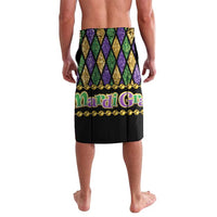 Mardi Gras Skull Lavalava Beads Fleur De Lis