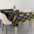 Mardi Gras Skull Tablecloth Beads Fleur De Lis - Wonder Print Shop