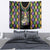 Mardi Gras Skull Tapestry Beads Fleur De Lis - Wonder Print Shop