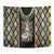 Mardi Gras Skull Tapestry Beads Fleur De Lis - Wonder Print Shop