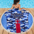 Japan Football Beach Blanket Come On Samurai Blue - Wonder Print Shop