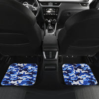 Japan Football Car Mats Come On Samurai Blue - Wonder Print Shop