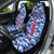 Japan Football Car Seat Cover Come On Samurai Blue