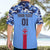 Japan Football Hawaiian Shirt Come On Samurai Blue - Wonder Print Shop