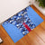 Japan Football Rubber Doormat Come On Samurai Blue - Wonder Print Shop