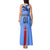 Japan Football Tank Maxi Dress Come On Samurai Blue - Wonder Print Shop