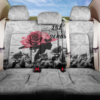 Kentucky Horse Racing Happy 151st Anniversary Back Car Seat Cover Silhouette Girl Derby Hat With Rose LT01