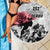 Kentucky Horse Racing Happy 151st Anniversary Beach Blanket Silhouette Girl Derby Hat With Rose LT01