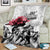 Kentucky Horse Racing Happy 151st Anniversary Blanket Silhouette Girl Derby Hat With Rose LT01