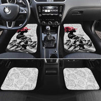 Kentucky Horse Racing Happy 151st Anniversary Car Mats Silhouette Girl Derby Hat With Rose LT01