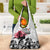 Kentucky Happy 150th Anniversary Grocery Bag Silhouette Girl Derby Hat With Rose