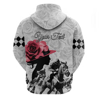 Kentucky Horse Racing Happy 151st Anniversary Hoodie Silhouette Girl Derby Hat With Rose LT01