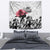 Kentucky Horse Racing Happy 151st Anniversary Tapestry Silhouette Girl Derby Hat With Rose LT01