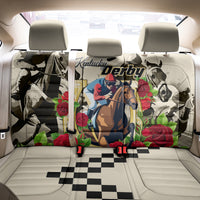 Kentucky Horse Racing Back Car Seat Cover The Run for the Roses - Wonder Print Shop