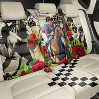 Kentucky Horse Racing Back Car Seat Cover The Run for the Roses - Wonder Print Shop
