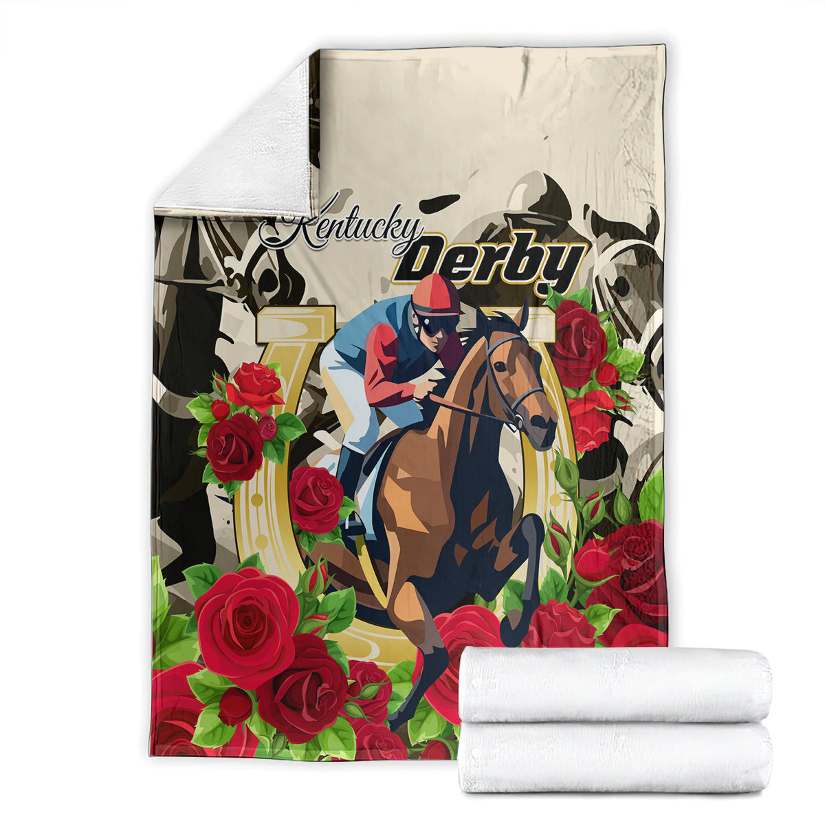 Kentucky Derby Blanket The Run for the Roses
