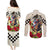 Kentucky Horse Racing Couples Matching Puletasi and Long Sleeve Button Shirt The Run for the Roses - Wonder Print Shop