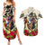 Kentucky Horse Racing Couples Matching Summer Maxi Dress and Hawaiian Shirt The Run for the Roses - Wonder Print Shop