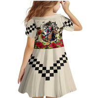 Kentucky Horse Racing Family Matching Mermaid Dress and Hawaiian Shirt The Run for the Roses - Wonder Print Shop