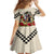 Kentucky Horse Racing Family Matching Off Shoulder Maxi Dress and Hawaiian Shirt The Run for the Roses - Wonder Print Shop