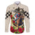 Kentucky Horse Racing Family Matching Off Shoulder Maxi Dress and Hawaiian Shirt The Run for the Roses - Wonder Print Shop