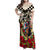 Kentucky Horse Racing Family Matching Off Shoulder Maxi Dress and Hawaiian Shirt The Run for the Roses - Wonder Print Shop