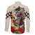 Kentucky Horse Racing Family Matching Short Sleeve Bodycon Dress and Hawaiian Shirt The Run for the Roses - Wonder Print Shop