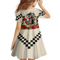 Kentucky Horse Racing Kid Short Sleeve Dress The Run for the Roses - Wonder Print Shop