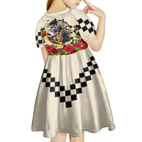 Kentucky Horse Racing Kid Short Sleeve Dress The Run for the Roses - Wonder Print Shop