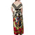 Kentucky Horse Racing Off Shoulder Maxi Dress The Run for the Roses - Wonder Print Shop